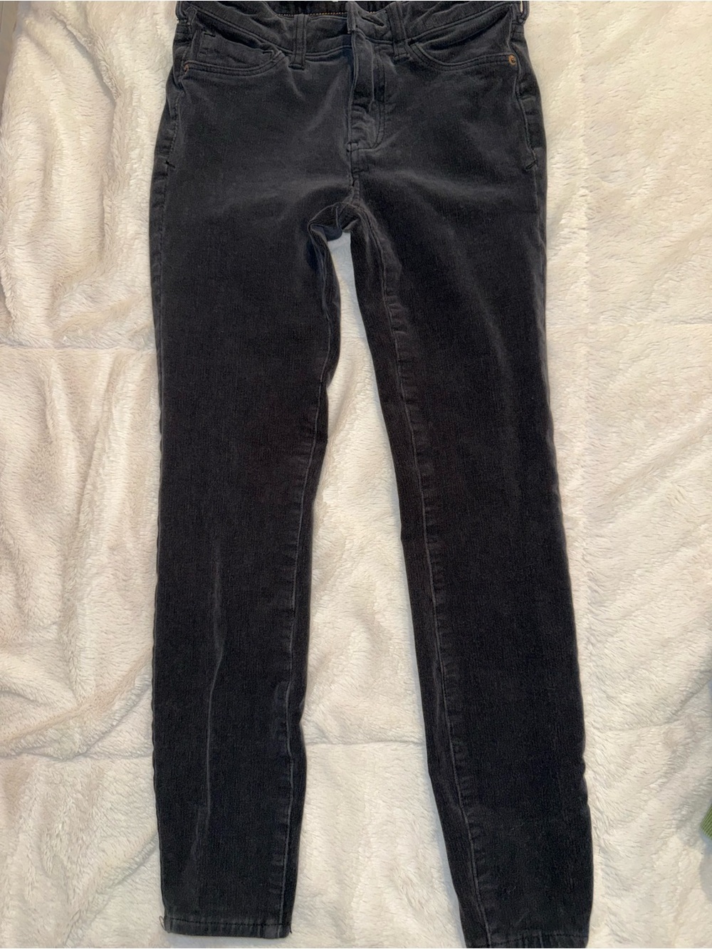 Pilcro Black Skinny corduroy